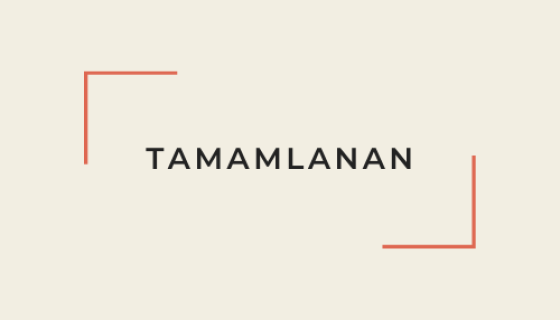 Tamamlanan Projeler
